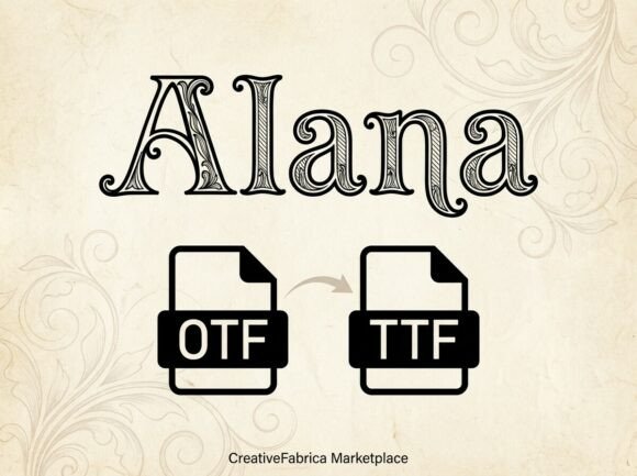 Alana: A Display Serif with Engraved Soul