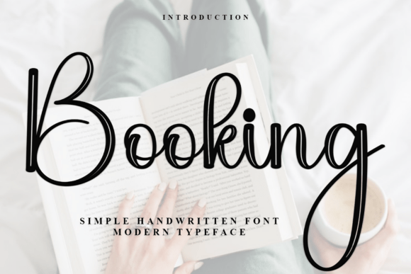 Booking: A Distinctive Typeface for Modern Creative Projects
