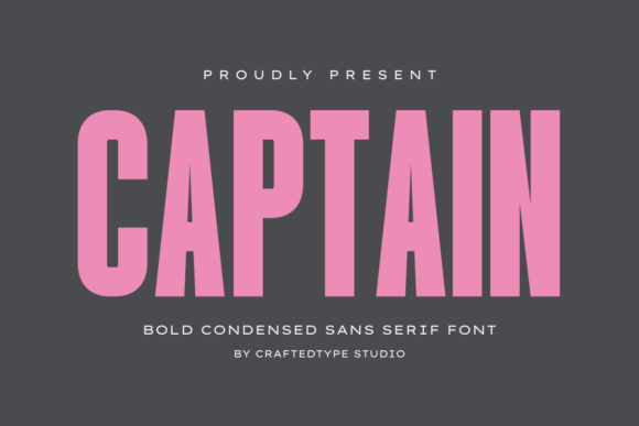 Captain Font: Command Attention with Bold, Modern Typography