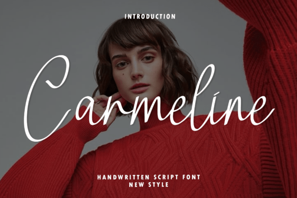 Carmeline: The Elegant Handwritten Font for Luxury Branding