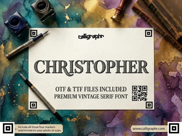 Christopher: A Serif Font for Timeless Brand Narratives