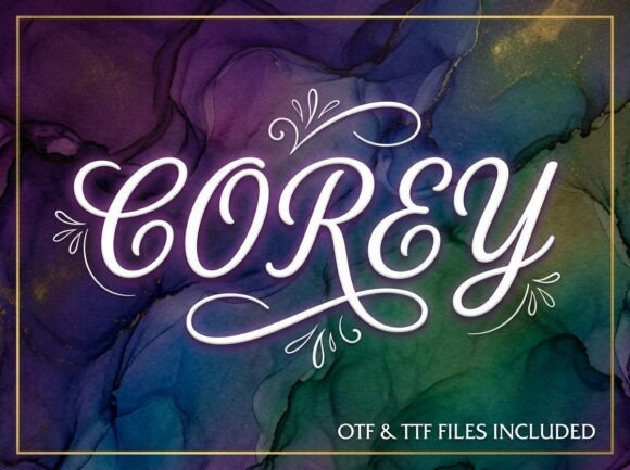Corey: A Bold Display Typeface for Maximum Impact