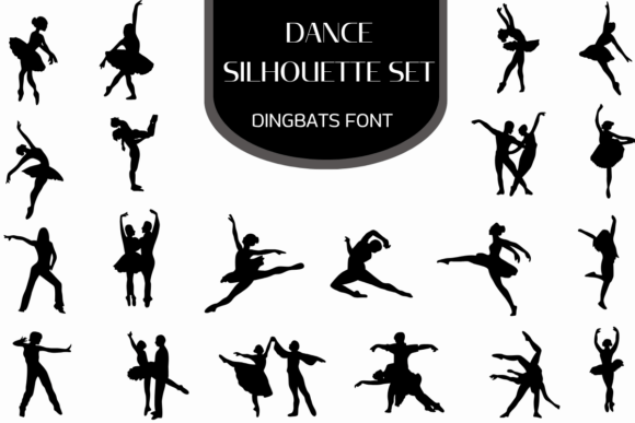 Dance Silhouette Set: Dynamic Icons for Visual Storytelling