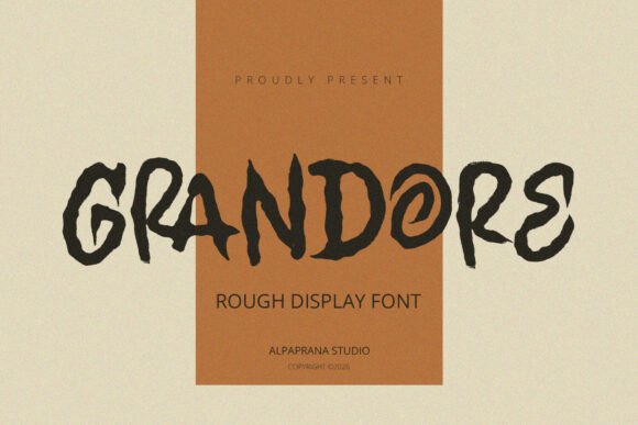 Grandore: A Modern Display Font for Bold Branding