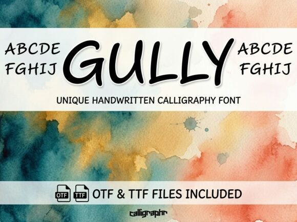Gully: A Bold Typeface for Impactful Design