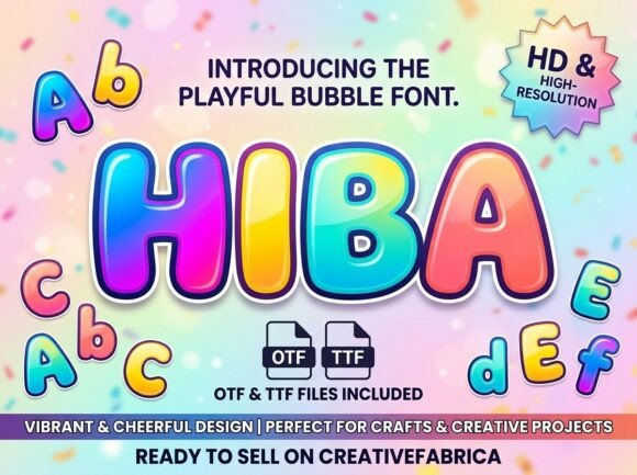Hiba: A Font for When You Need to Make a Statement