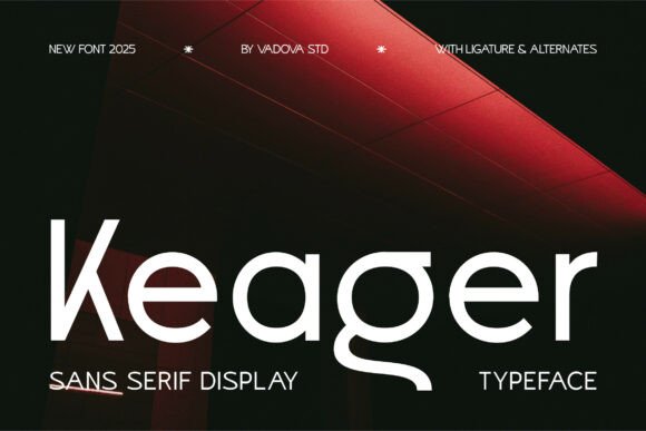 Keager: The Bold Sans-Serif for Modern Impact