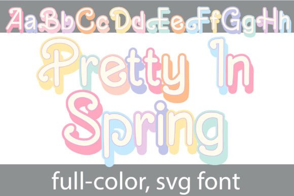 Pretty in Spring: A Typeface for Seasonal Storytelling