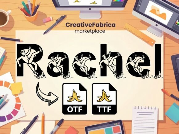 Rachel: The Comic Typeface That Brings Slapstick to Typography