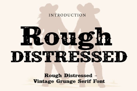 Rough Distressed: Capturing Rugged Authenticity in Type