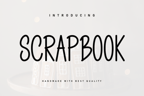 Scrapbook: A Marker-Drawn Font with Relaxed, Sporty Style