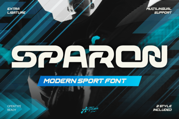 Sparon: A Typeface Built for Speed and Impact