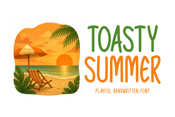 Toasty Summer: A Font That Feels Like Sunshine