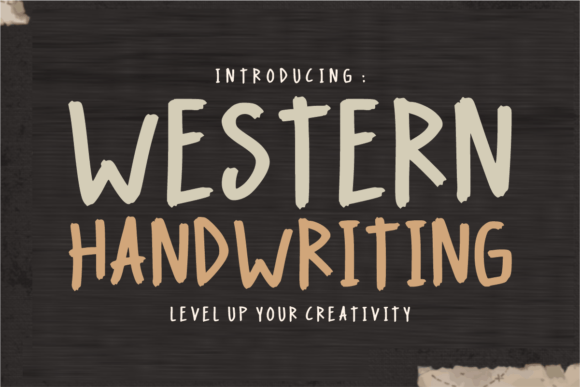 Western Handwriting: Capturing Frontier Spirit in Modern Design